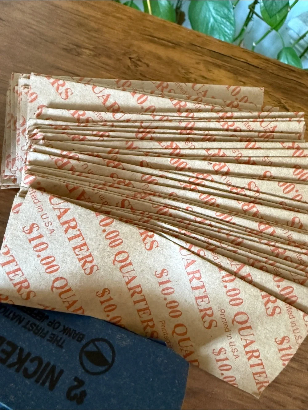 Assorted Coin Roll Wrappers - Multipack of Colored Paper Coin Rolls vintage